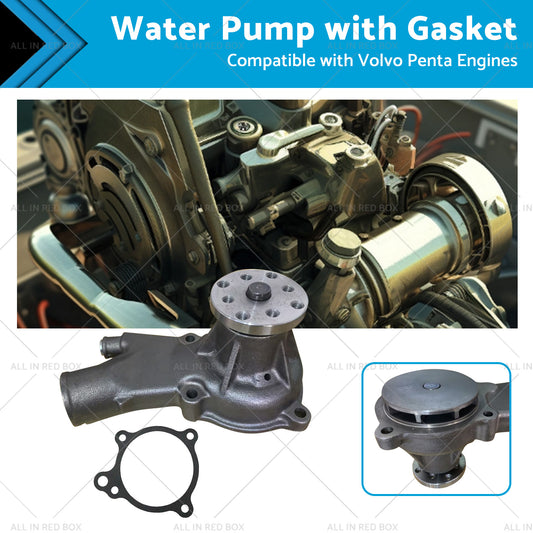 65142A1 Water Pump With Gasket Suitable For Mercruiser Marine 884727 814755 2.5