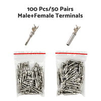 50 Pair Deutsch No. 16 Solid Terminal Connectors