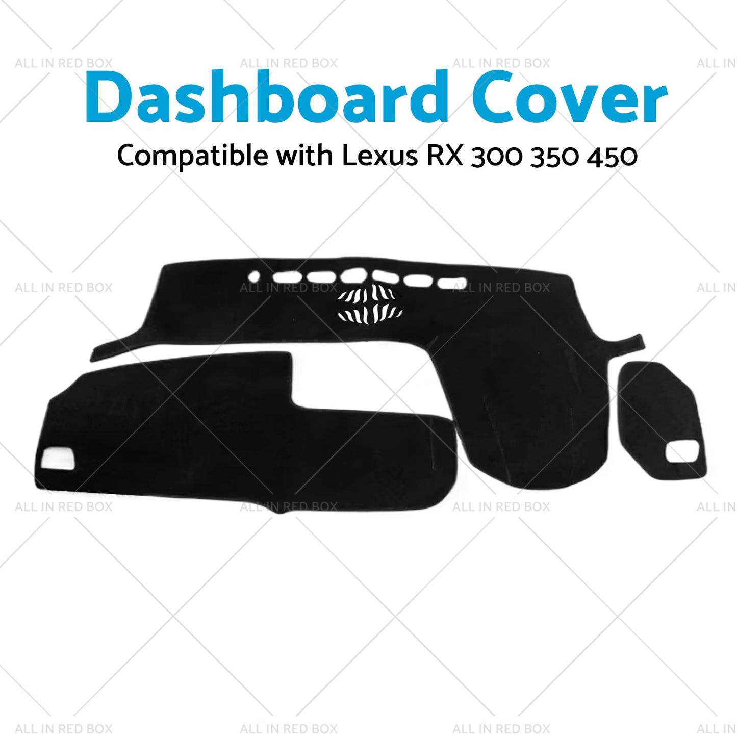 Dash Mat Carpet Suitable for Lexus RX 2016-2019 300 350 450 Dashboard Cover