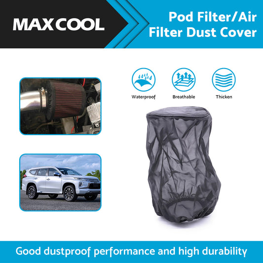 Air Filter Protective Cover Dustproof for High Flow Air Intake Filters Universal