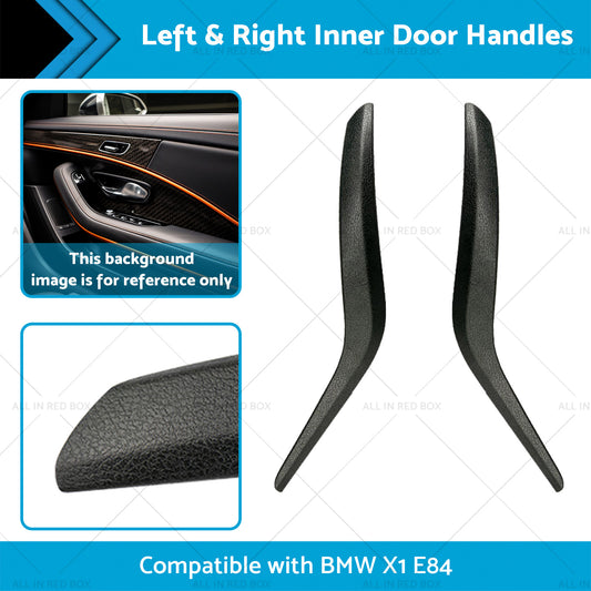 Pair Inner Door Handles Pull Panel Trim Cover Suitablefor BMW X1 E84 09-15