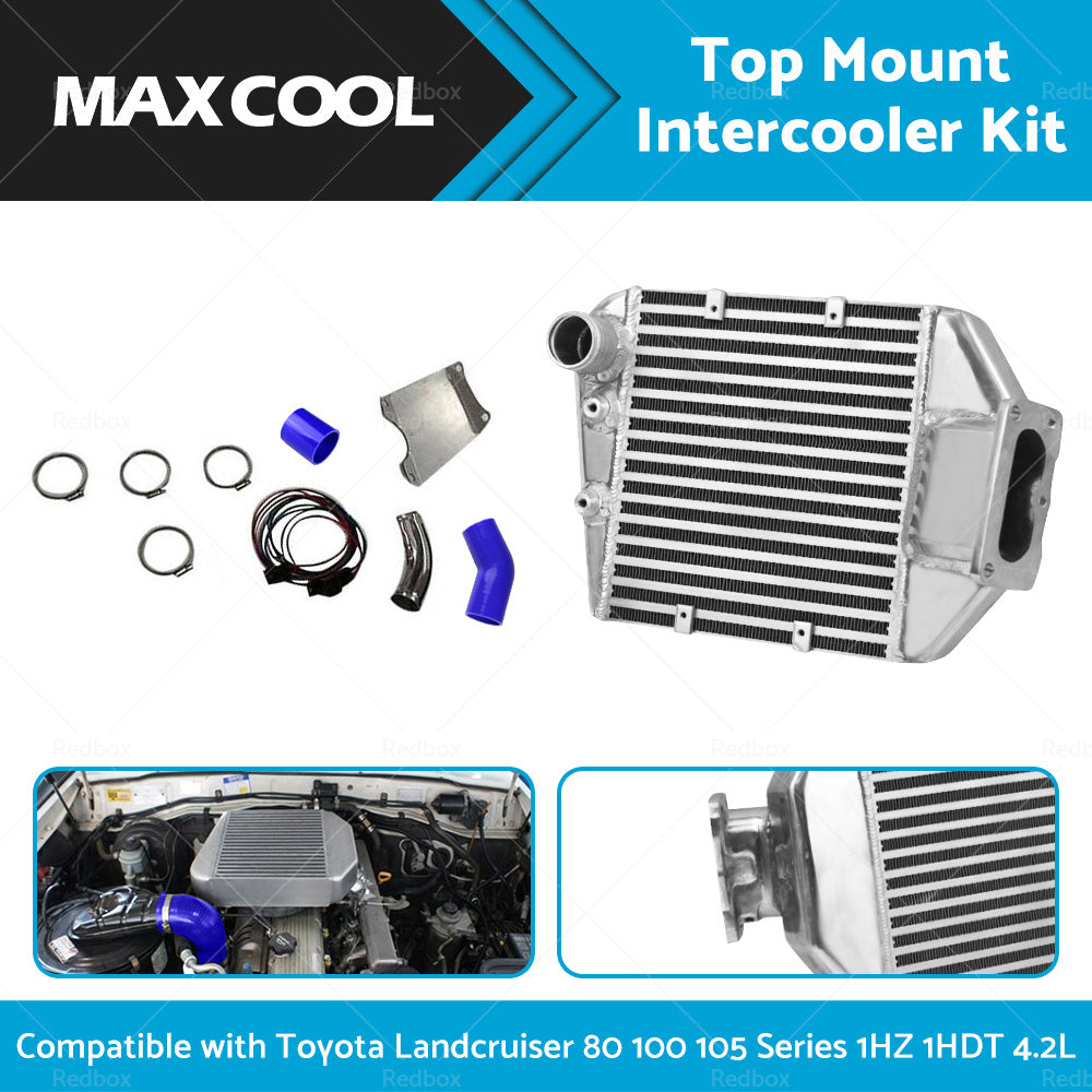 Intercooler Kit Suitable For Toyota Landcruiser 80 100 105 Series 1HZ 1HDT 4. 2L