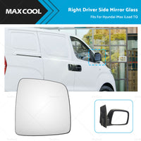 Front Right Driver Side Mirror Glass Fits For Hyundai iMax iLoad TQ 2008-Onward