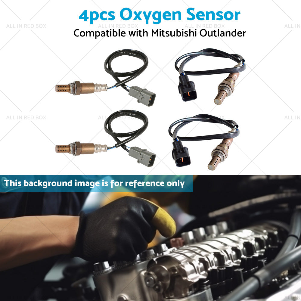 4x New Oxygen Sensor O2 Suitable For Mitsubishi Outlander ZF 2. 4L 4G69