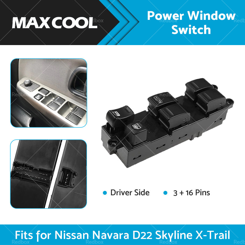 Power Window Switch Suitable For Nissan Navara D22 Skyline X-Trail 25401-AL500