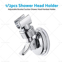 1/2PCS Adjustable Bracket Suction Shower Head Handset Holder Bathroom Wall Mount