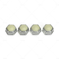 Set of 4 Steering Lock Stop Bolt Cap Caps Nuts Fit For Nissan Navara D22 4x4 4WD