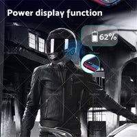 Bluetooth-5. 0 Wireless Motorcycle Helmet Headset Intercom Motorbike Headphone