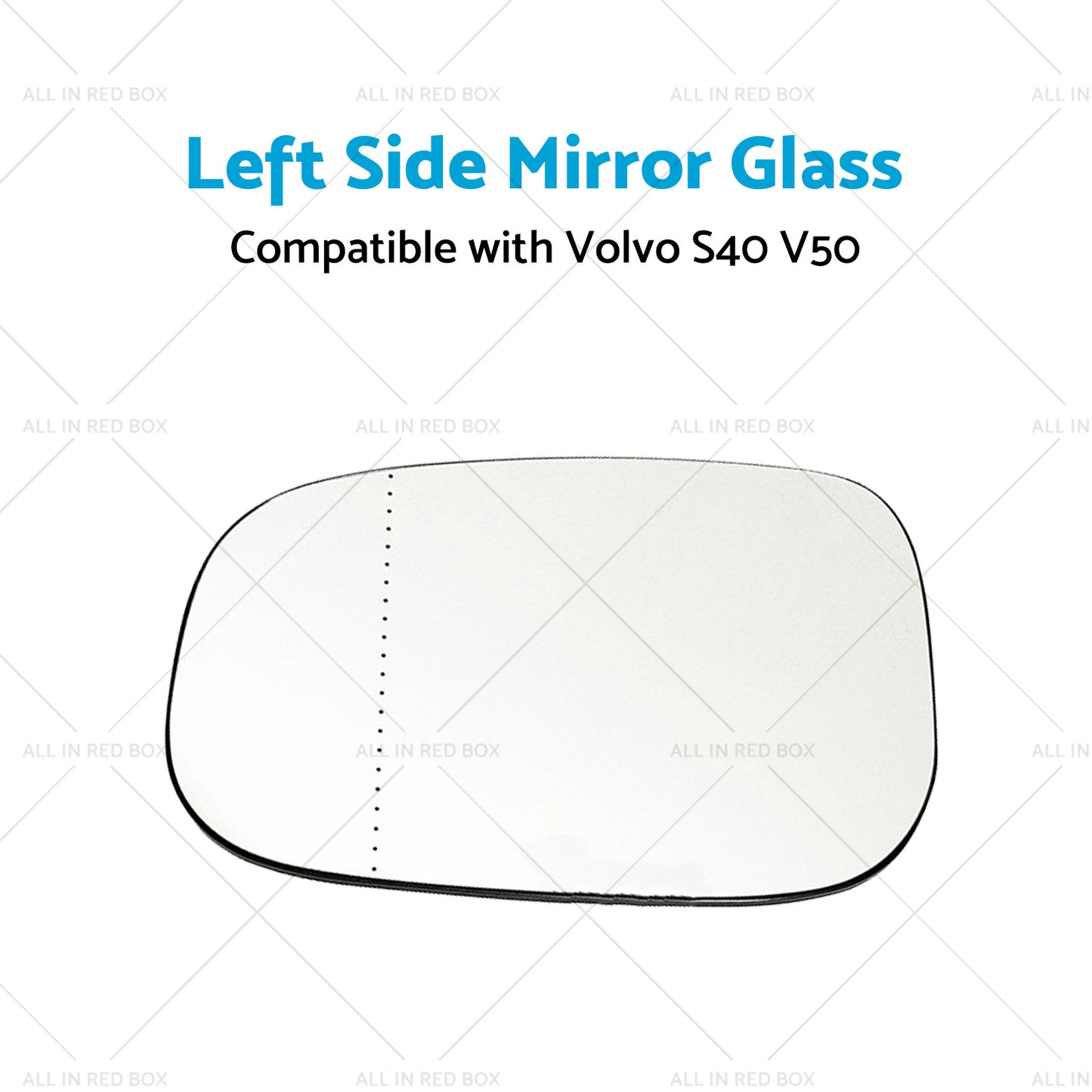 Left Side Mirror Glass Suitable for Volvo S40 M V50 T5 04-12 Large Blinker Type?