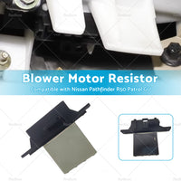 Blower Motor Heater Fan Resistor Suitable for Nissan Pathfinder R50 Patrol GU