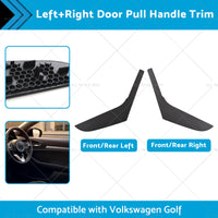 LeftRight Inner Door Trim for Pull Handle Cover Suitable For VW Golf MK6 09-13