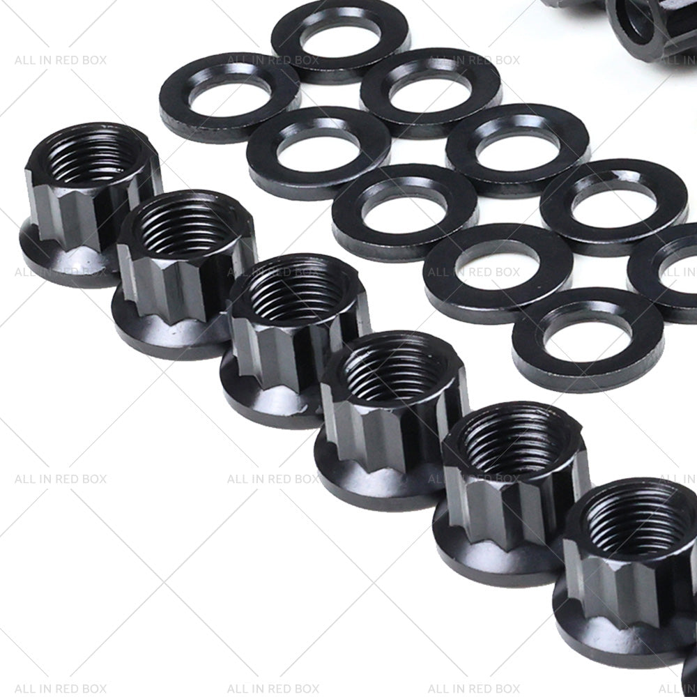 Suitable for Ford Falcon Barra XR6 BA BF FG FGX 4. 0 6 Cyl 12 Point Head Stud Kit