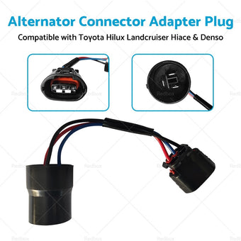 compare product Alternator Connector Adapter Plug Suitable for Toyota HiAce 2.5L Diesel