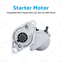 Starter Motor Suitable For Toyota Hilux RN105R RN106R RN110R 22R 2. 4 HIACE 78-