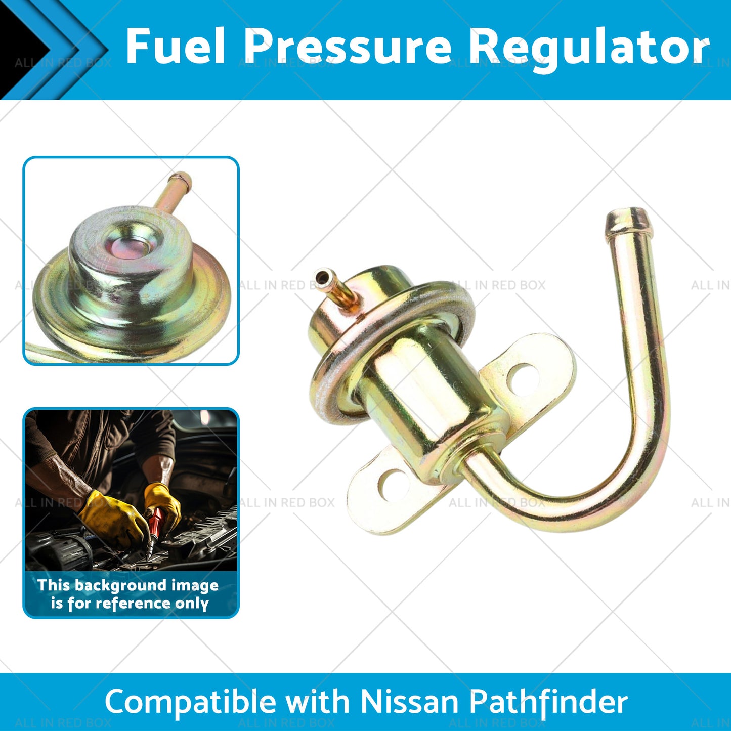 Fuel Pressure Regulator Suitablefor 89-06 Nissan Navara Pathfinder R50 3. 0L 3. 3L