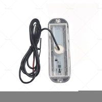 Pair 42LED Boat Light Stainless Steel Underwater Pontoon For Marine Boat Transom