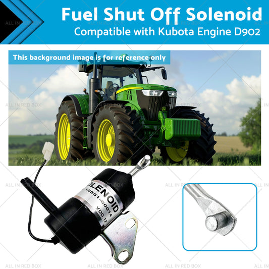 {{ Fuel Shut Off Solenoid Suitable for Kubota D902 BX2230D 16851-60014 052600-453 }} - Buy Car Parts Online at {{ Kaka Auto Parts }}.