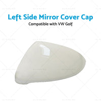 Left Mirror Cover Cap Housing Suitable for VW Golf MK7 MK7.5 13-on Pure White LH