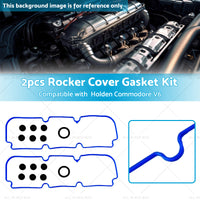 2x Rocker Cover Gasket Kit Suitable for Holden Commodore VG VQ VN VP V6 3.8L