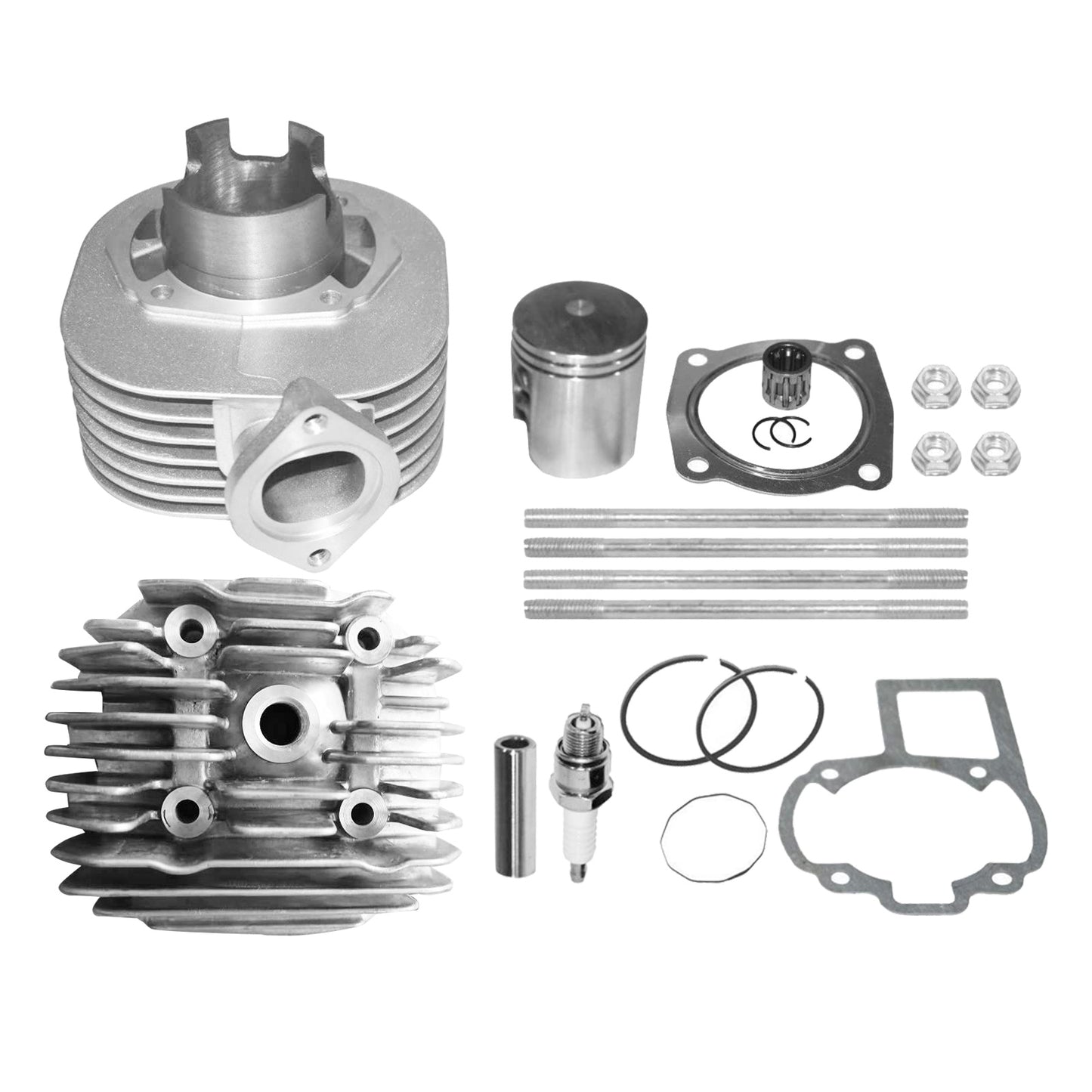 Cylinder Head Bore Piston Gasket Kit Suitable for 87-06 Suzuki Quadsport LT80