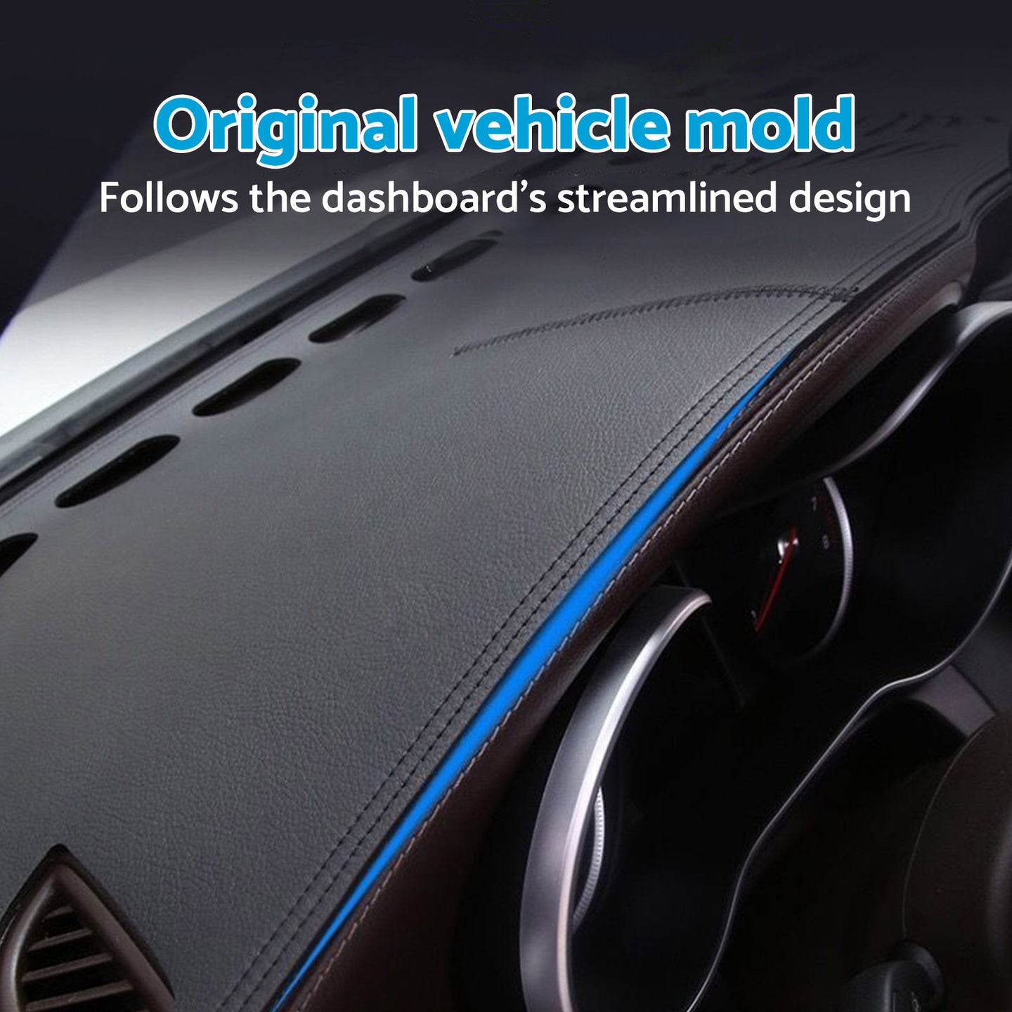 {{ Dash Mat Microfiber Leather Dashboard Cover Suitable For Mazda CX-5 w/ HUD 22-25 }} - Buy Car Parts Online at {{ Kaka Auto Parts }}.