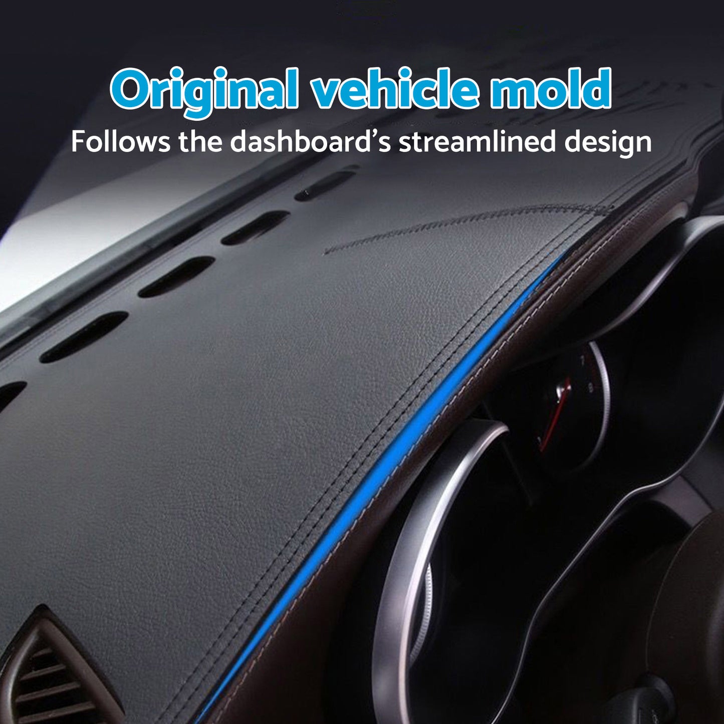 {{ Dash Mat Microfiber Leather Dashboard Cover Suitable For Mazda CX-5 w/ HUD 22-25 }} - Buy Car Parts Online at {{ Kaka Auto Parts }}.