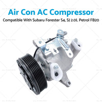 {{ Air Conditioning Compressor Suitable for Subaru Forester S4, SJ 2.0L Petrol FB20 }} - Buy Car Parts Online at {{ Kaka Auto Parts }}.