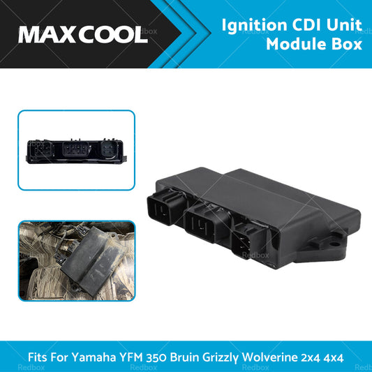 Ignition CDI Unit Module Box Fits For Yamaha YFM 350 Bruin Grizzly Wolverine