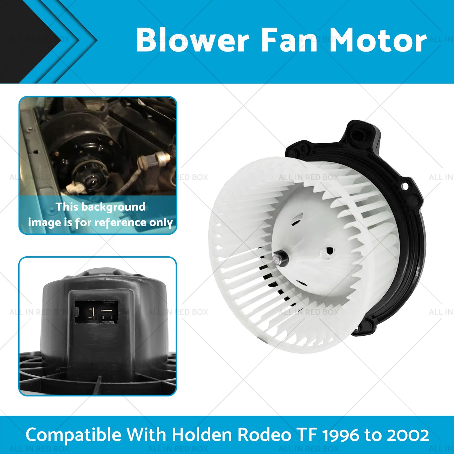 Blower Fan Motor Heater Fan Suitable For Holden Rodeo TF 1996 to 2002 Heater