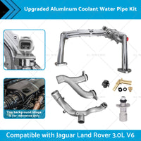 Upgraded Aluminum Coolant Water Pipe Kit Suitable for Jaguar Land Rover 3. 0L V6