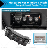 Master Power Window Switch Suitable for Pontiac Torrent 06-09 22723794 1S13640