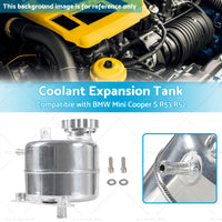 Coolant Expansion Tank Suitable For BMW Mini Cooper S R53 2002-2006 Silver