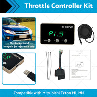 EVC Throttle Controller Kit Suitable for Mitsubishi Triton ML MN 2006-2015