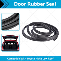 Rear Tail Gate Rubber Seal Suitable for Toyota Hiace Low Roof 2005 -2018 Black