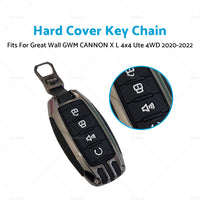 Hard Cover Key Chain Fits For Great Wall GWM CANNON X L 4x4 Ute 4WD 2020-2022