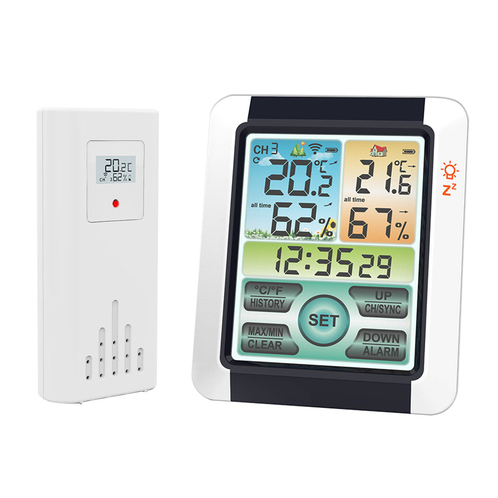 Hygrometer Thermometer Digital Temperature Humidity Meter LCD Display Wireless