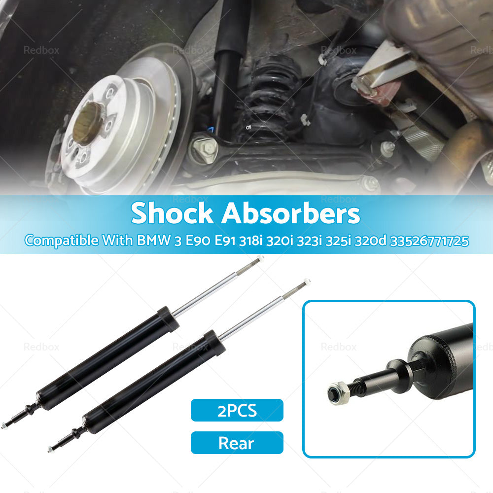 2PCS Rear Shock Absorbers Suitable For BMW 3 E90 E91 318i 320i 323i 325i 320d