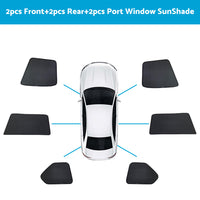 Magnetic Mesh Car Window Sun Shade Blind Suitable For Toyota Prado 150 Series 2009-2024