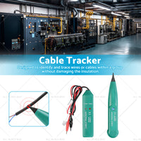 Cable Finder Tone Generator Probe Tracker Wire Network Telephone Tracer