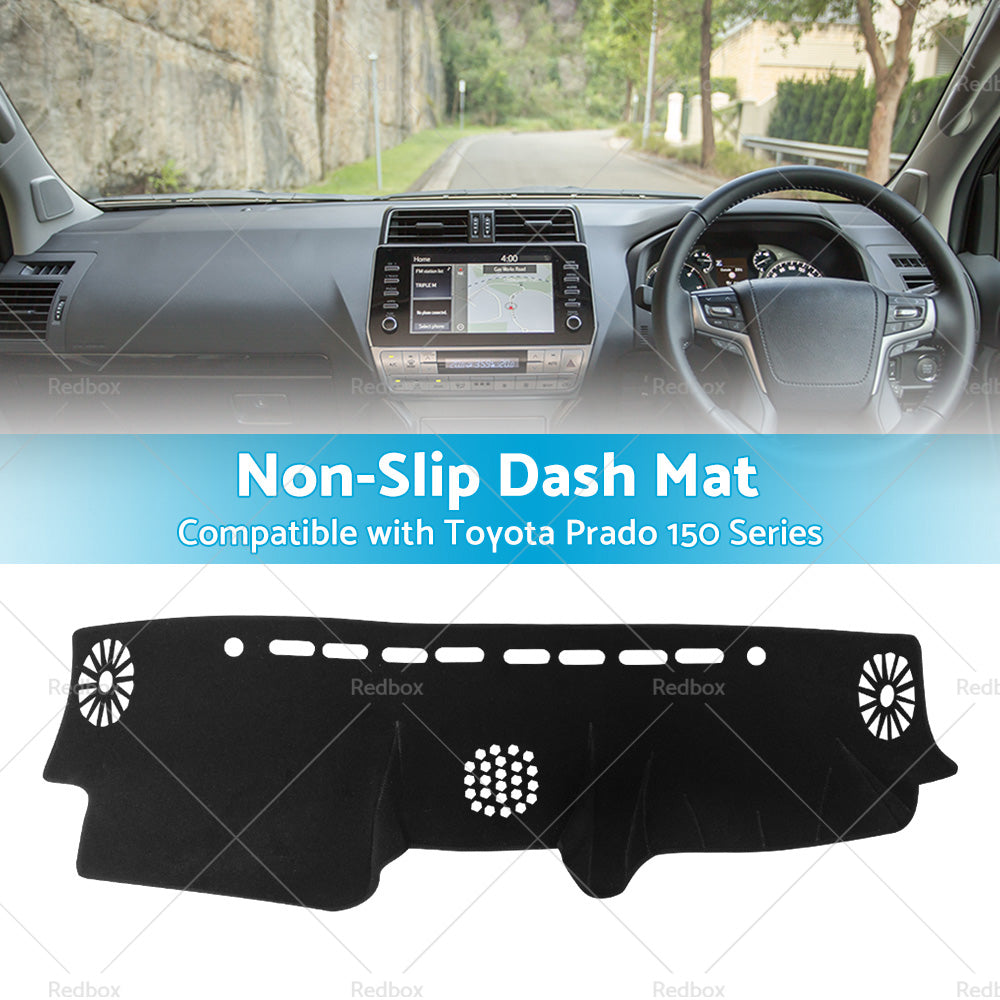 Dashboard Sun Cover Dash Mat Suitable For Toyota Prado 150 Series GDJ150R 17-20