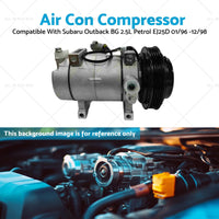 {{ Air Con Compressor Suitable For Subaru Outback BG 2.5L Petrol EJ25D 01/96 -12/98 }} - Buy Car Parts Online at {{ Kaka Auto Parts }}.