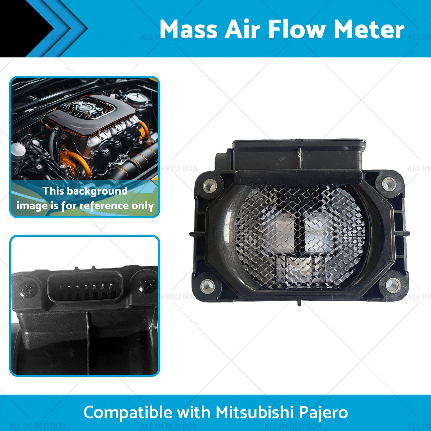 {{ E5T08071 Mass Air Flow Meter Suitablefor Mitsubishi Pajero NM NP 3. 5L 3. 8L Magna }} - Buy Car Parts Online at {{ Kaka Auto Parts }}.