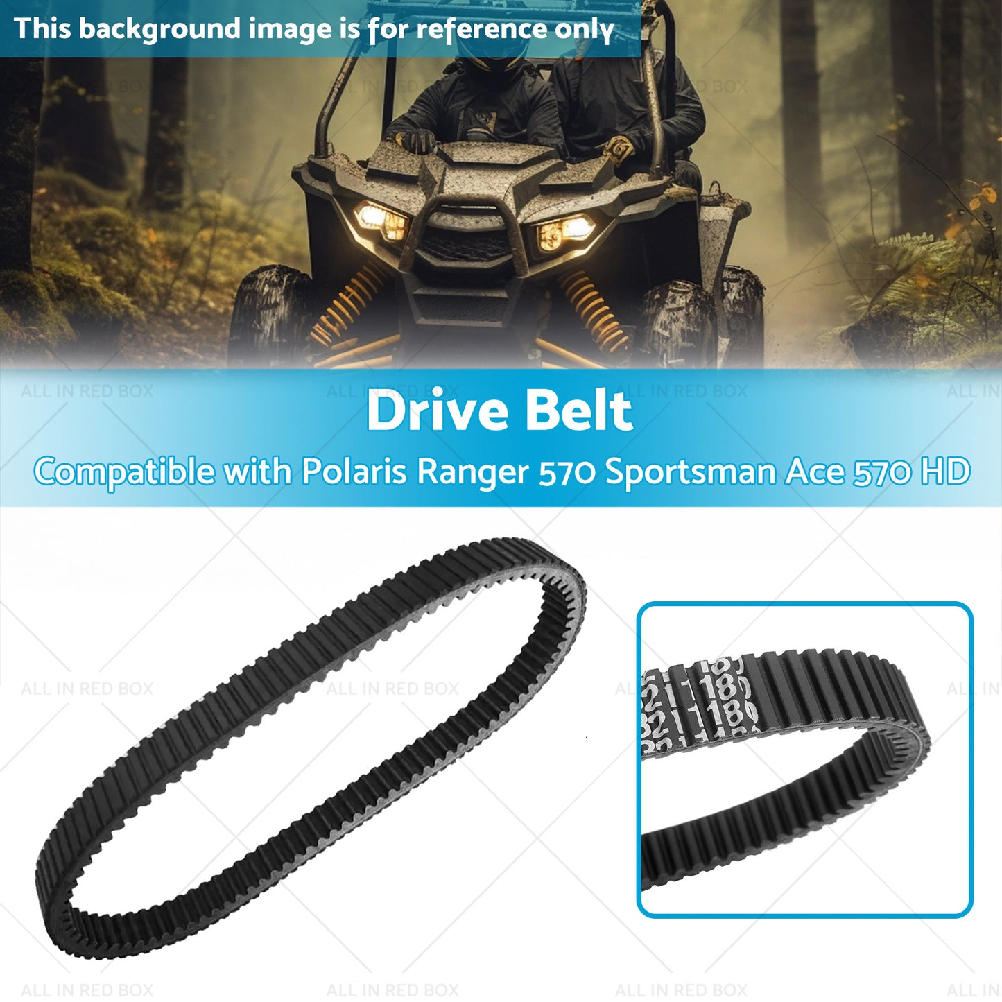 Drive Belt Suitable For Polaris Ranger 570 Sportsman Ace 570 HD 15-23 3211149