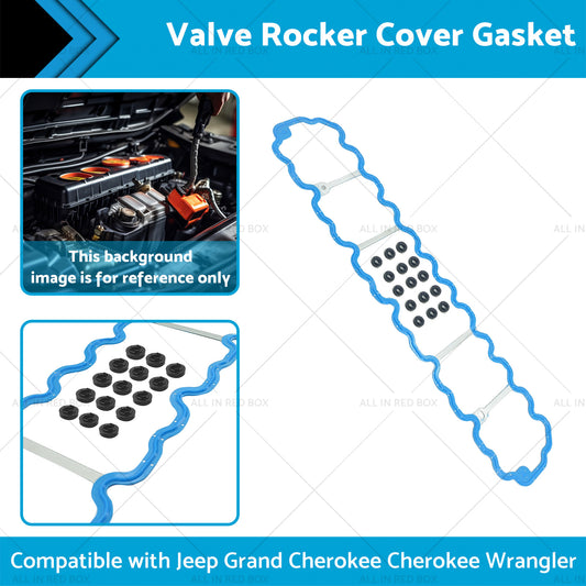 Valve Rocker Cover Gasket Suitable for 97-06 Jeep Grand Cherokee ZG WJ Wrangler