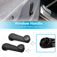 LH and RH Window Winder Handle Suitable For Toyota Landcruiser HZJ75 FZJ75 Series