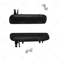 Pair LHRH FRONT Outer Door Handle Suitable For Toyota Starlet EP91 96~99 Black