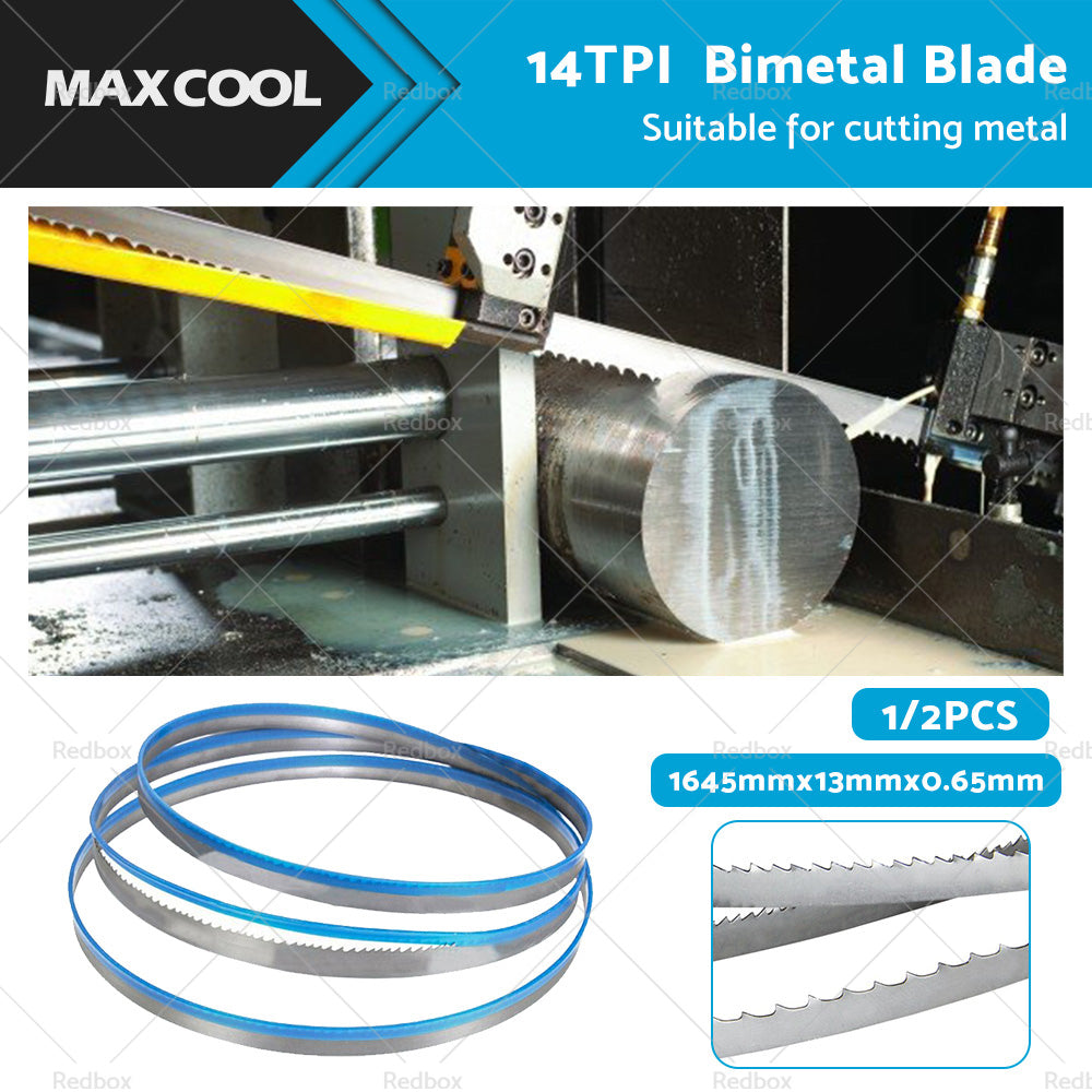 Suitable For SABER METAL CUT BAND SAW MCB115S2 BI METAL M42 BLADE 1645mm 14TPI