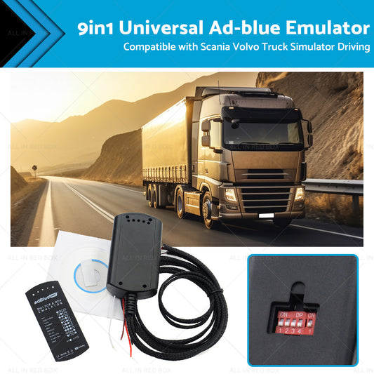 9in1 Universal Ad-blue Emulator Suitable ForScania Volvo Truck Simulator Driving