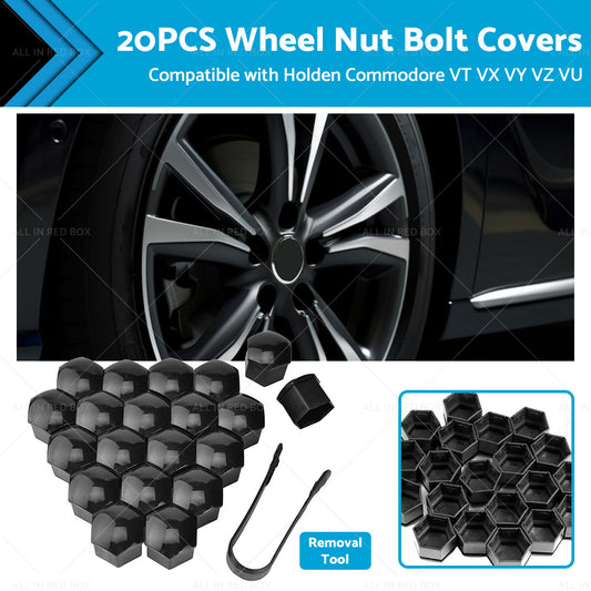 20PCS 19mm Wheel Nut Lug Bolt Covers Caps Suitable for Holden Commodore VB to VZ