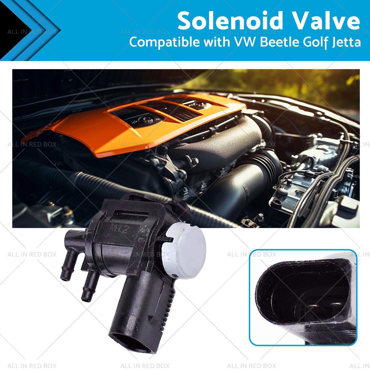 Solenoid Valve Suitable for VW Beetle Golf Tiguan Touareg Jetta Passat 99-13